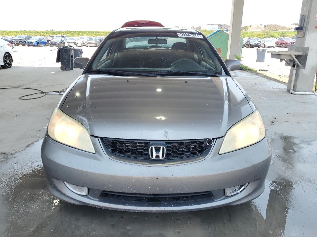 1HGEM21955L034851 2005 Honda Civic Ex