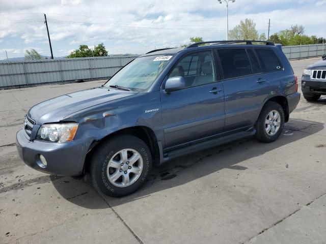 Lot #2508453965 2002 TOYOTA HIGHLANDER salvage car