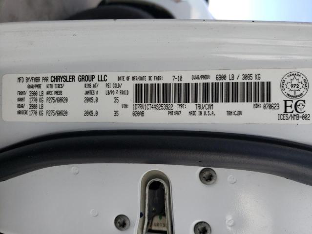 2010 Dodge Ram 1500 VIN: 1D7RV1CT4AS253922 Lot: 56917724