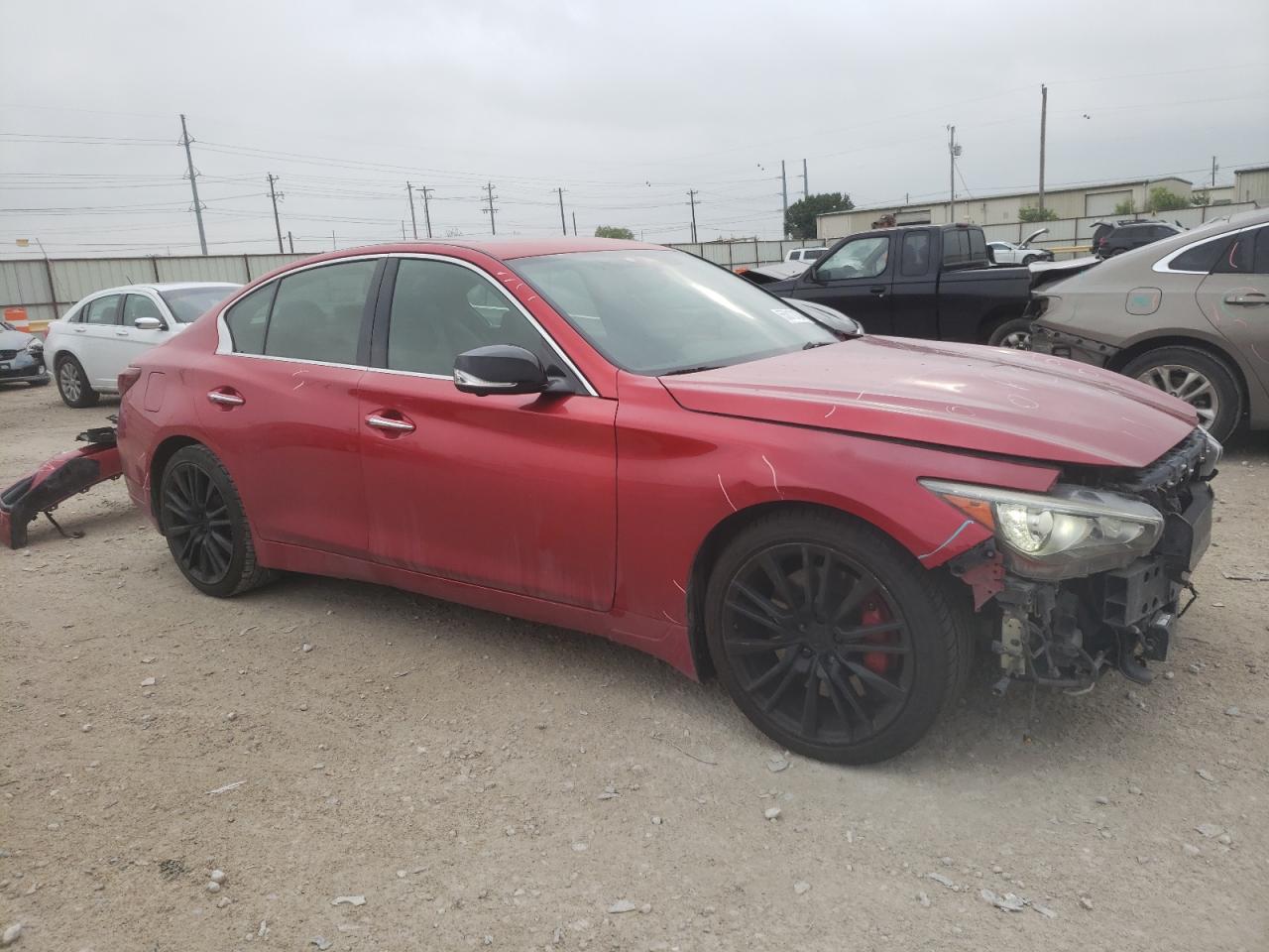 JN1FV7AP0JM460742 2018 Infiniti Q50 Red Sport 400