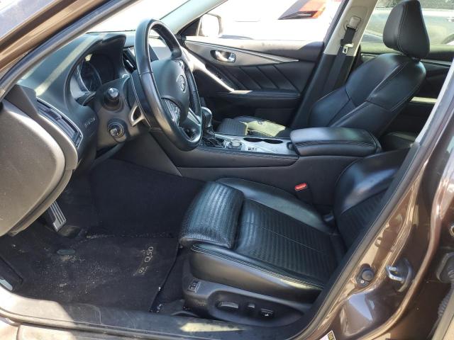 2016 Infiniti Q50 Red Sport 400 VIN: JN1FV7APXGM420807 Lot: 57149554