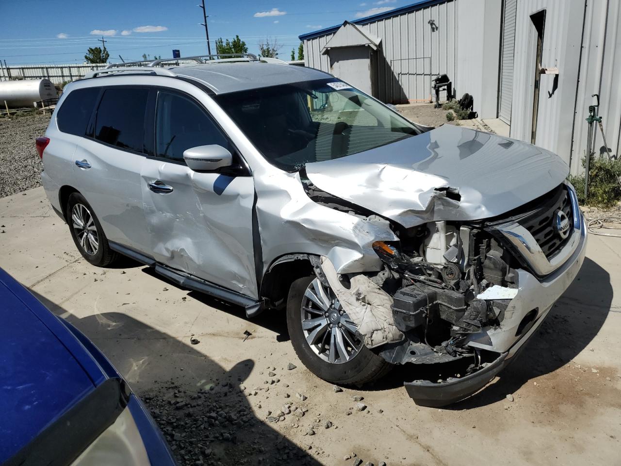 2018 Nissan Pathfinder S vin: 5N1DR2MM9JC615741