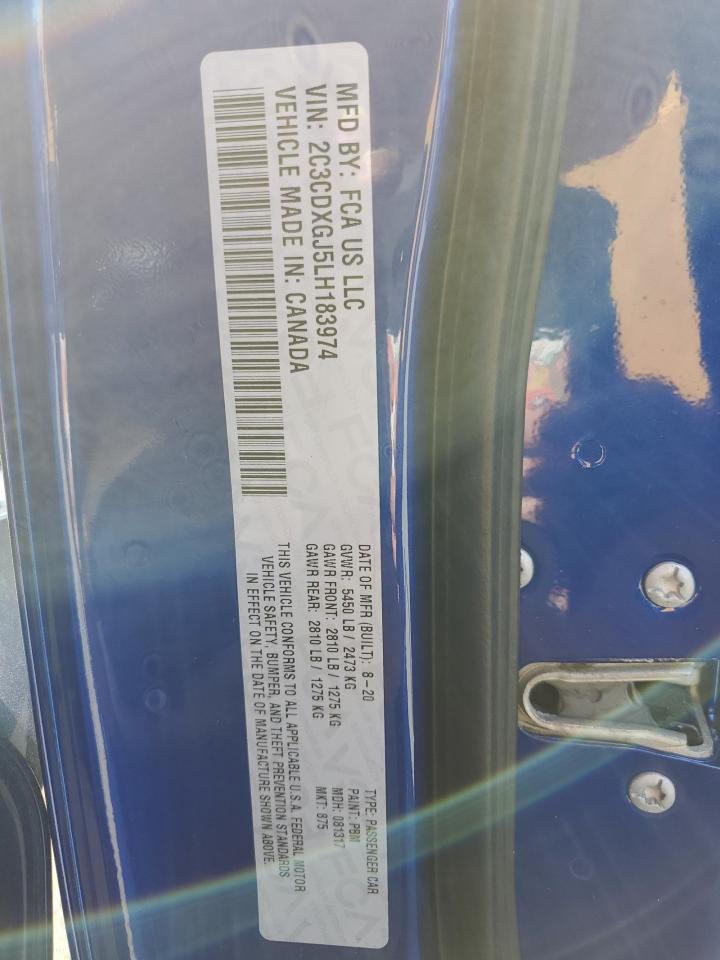 2C3CDXGJ5LH183974 2020 Dodge Charger Scat Pack