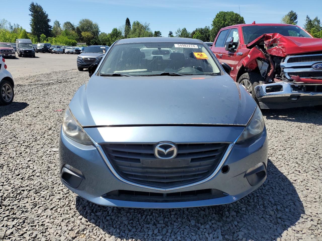 JM1BM1T72E1155131 2014 Mazda 3 Sv