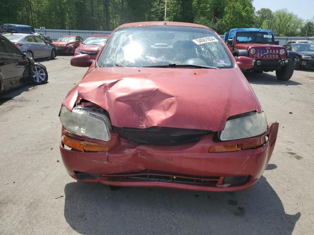 2005 Chevrolet Aveo Base VIN: KL1TD52655B306632 Lot: 54061054