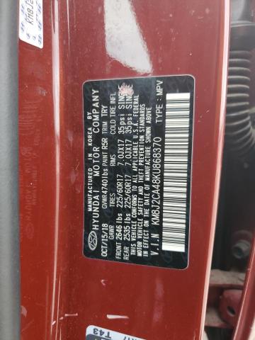 2019 HYUNDAI TUCSON SE - KM8J2CA48KU868370