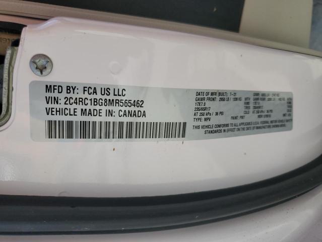 2C4RC1BG8MR565462 2021 CHRYSLER PACIFICA - Image 13