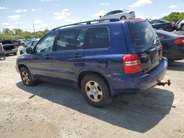 JTEGD21A610004489 | 2001 Toyota highlander