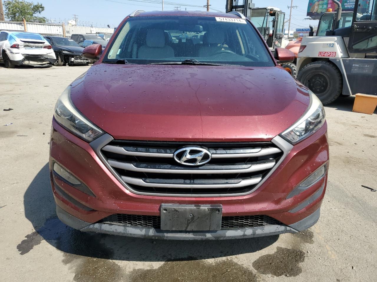 2016 Hyundai Tucson Limited vin: KM8J33A42GU159860