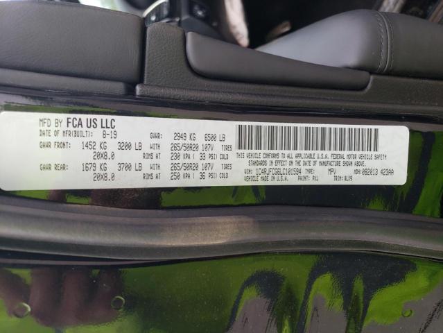 2020 Jeep Grand Cherokee Overland VIN: 1C4RJFCG6LC101594 Lot: 55655454