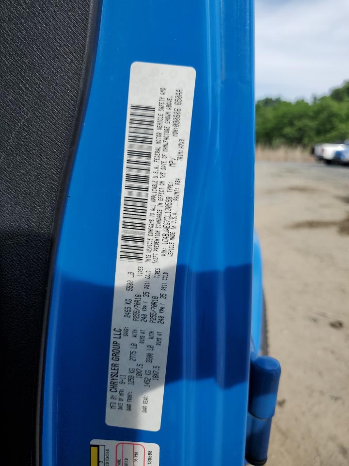 1C4BJWEG7CL130598 2012 Jeep Wrangler Unlimited Sahara