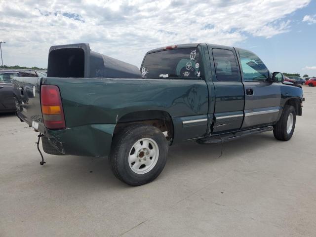 CHEVROLET SILVERADO 2001 green 4dr ext gas 2GCEC19T911374094 photo #4