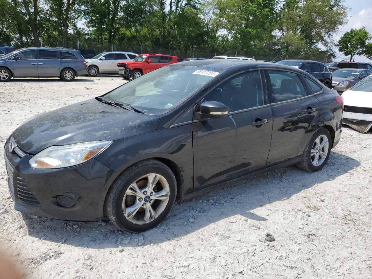 2014 Ford Focus Se vin: 1FADP3F24EL428186