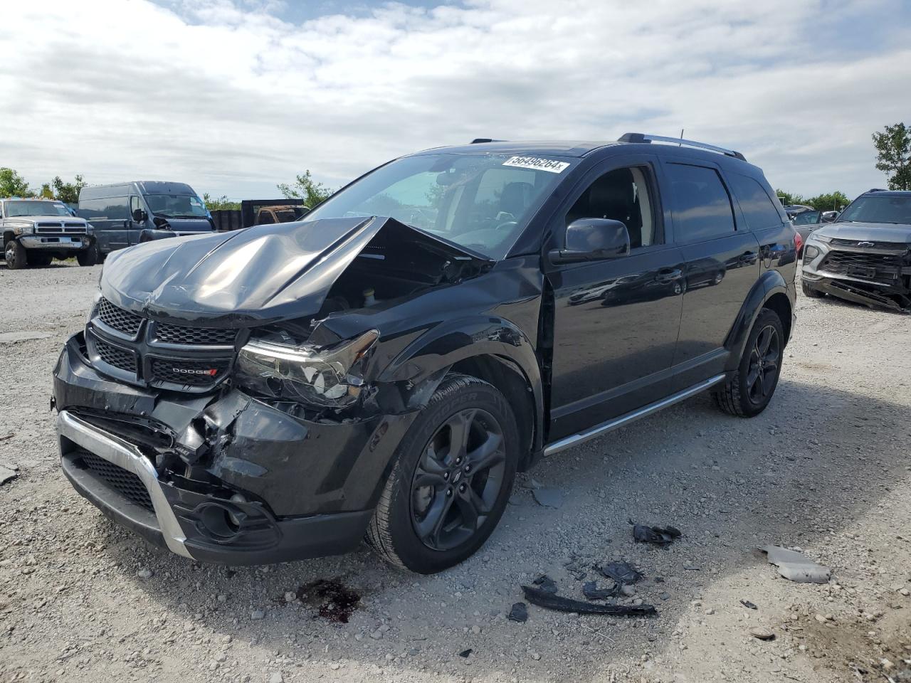 2018 Dodge Journey Crossroad vin: 3C4PDDGGXJT514617