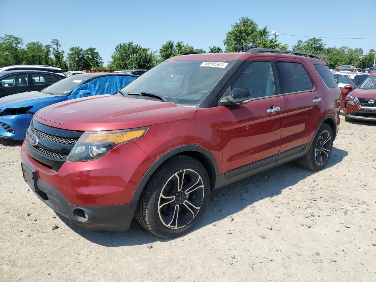 1FM5K8GT2DGC48094 2013 Ford Explorer Sport