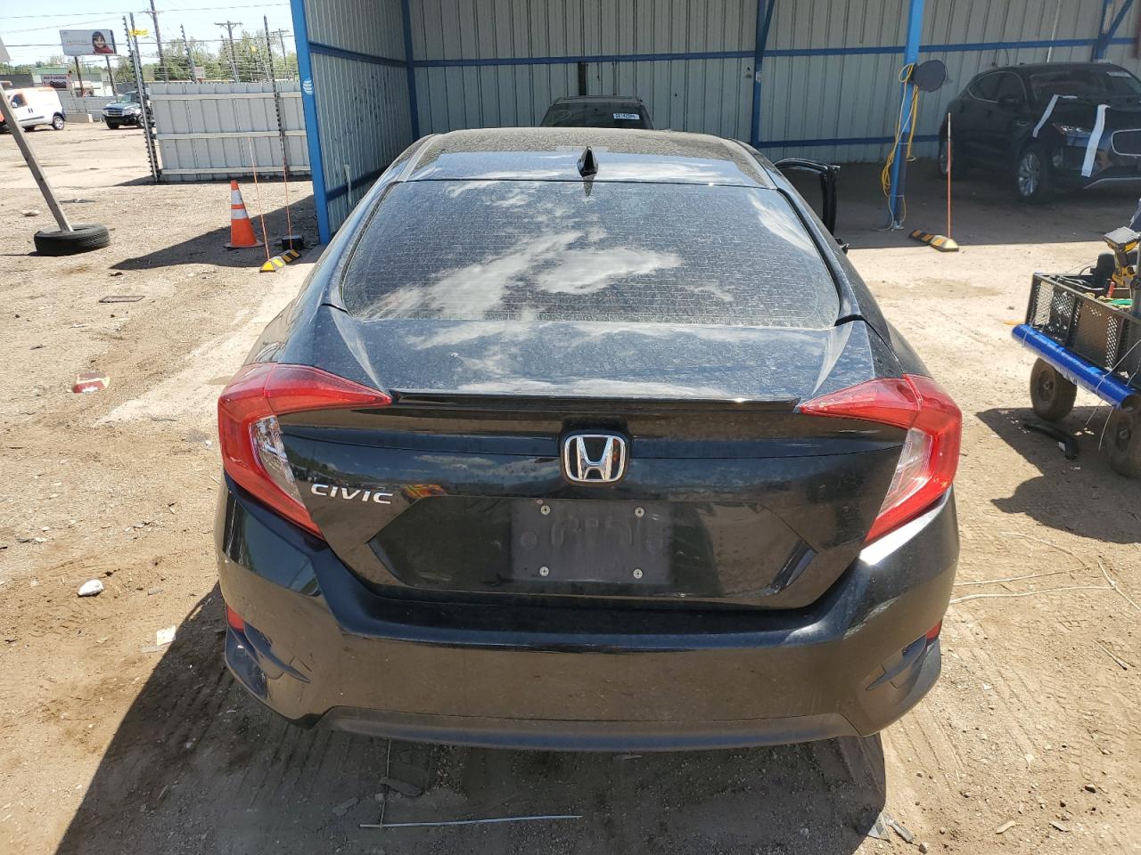 2018 Honda Civic Ex vin: JHMFC1F35JX037688