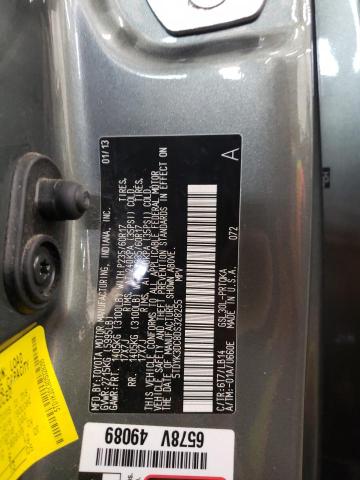 2013 Toyota Sienna Xle VIN: 5TDYK3DC8DS328255 Lot: 55831894