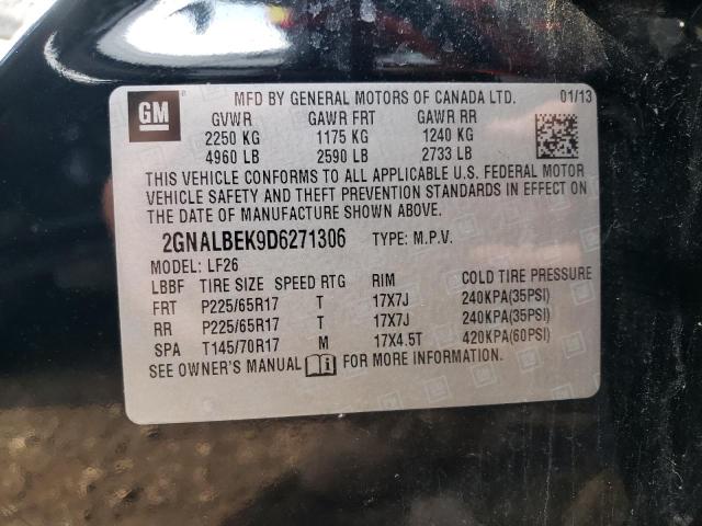 2013 Chevrolet Equinox Ls VIN: 2GNALBEK9D6271306 Lot: 55128414