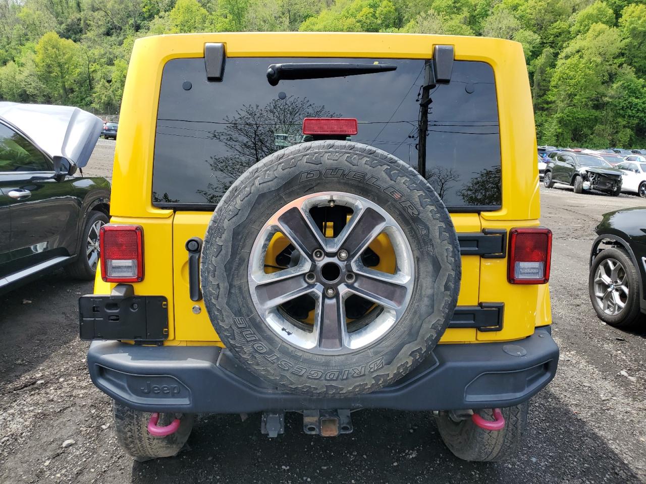 1C4BJWFG1FL579603 2015 Jeep Wrangler Unlimited Rubicon