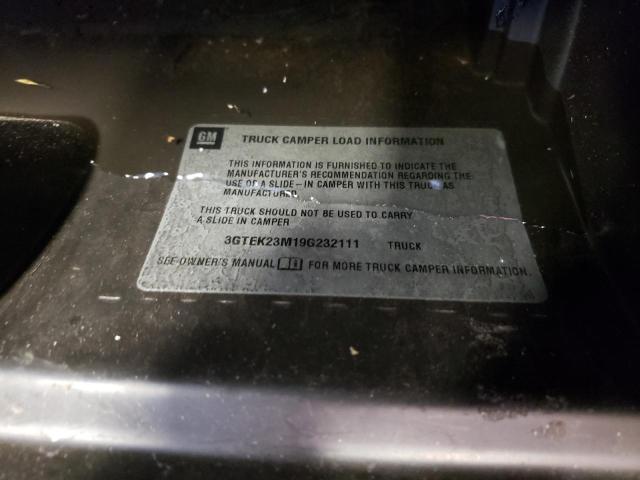 2009 GMC Sierra K1500 Sle VIN: 3GTEK23M19G232111 Lot: 56589974