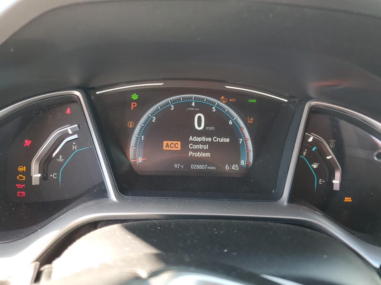 19XFC1F34KE216422 2019 Honda Civic Ex