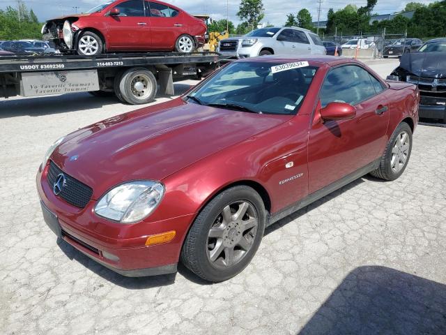 1999 Mercedes-Benz Slk 230 Kompressor VIN: WDBKK47F1XF125079 Lot: 53039034