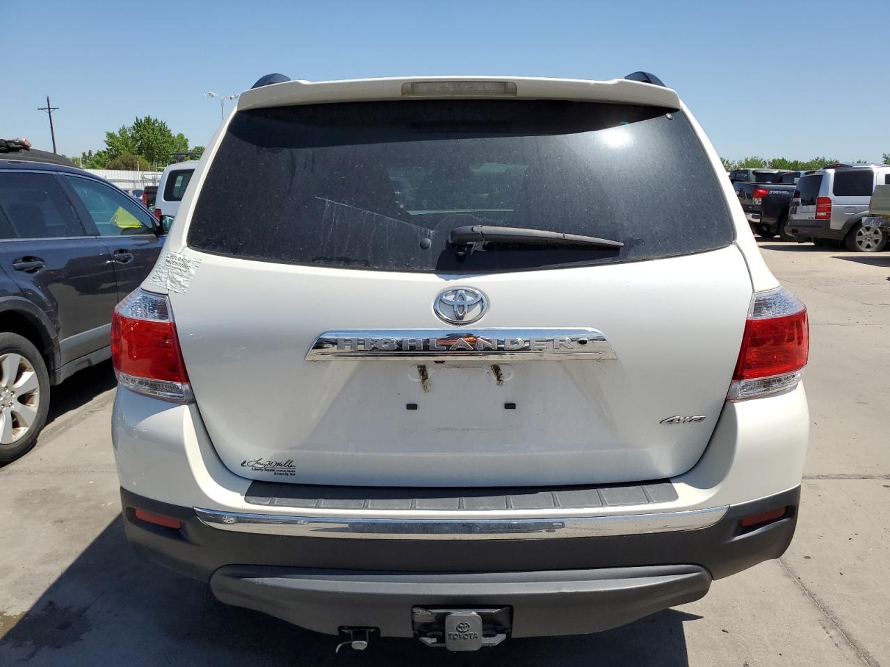 5TDBK3EH3CS173967 2012 Toyota Highlander Base