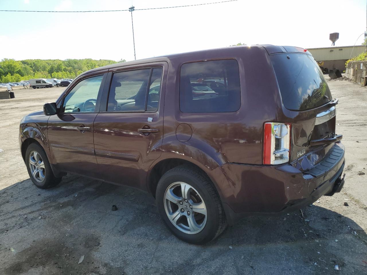 5FNYF4H55CB074187 2012 Honda Pilot Exl