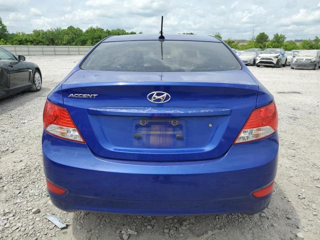 2012 Hyundai Accent Gls VIN: KMHCT4AE0CU186122 Lot: 53658314