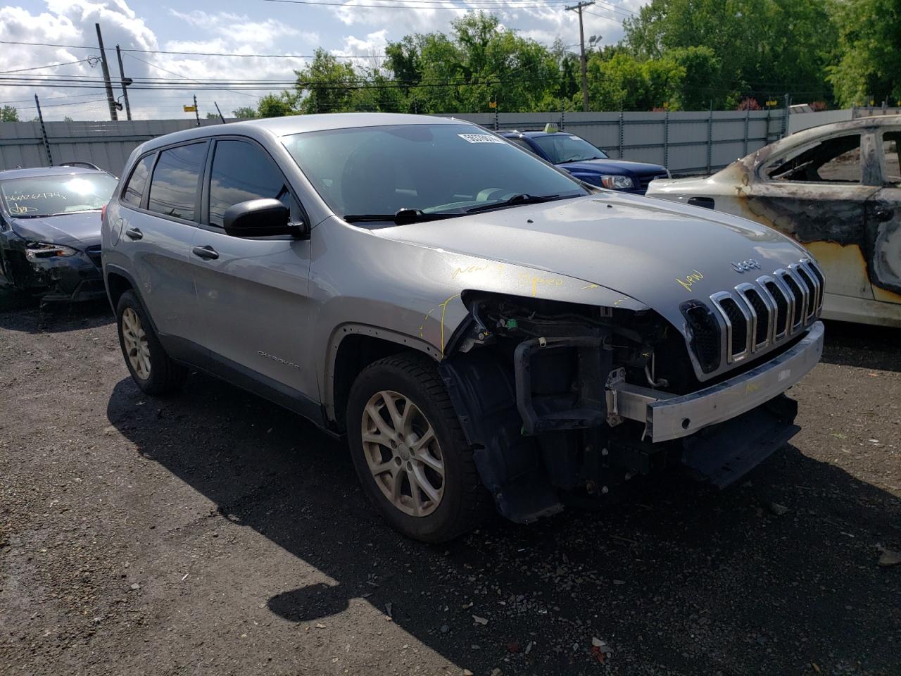 2015 Jeep Cherokee Sport vin: 1C4PJLAB8FW553983