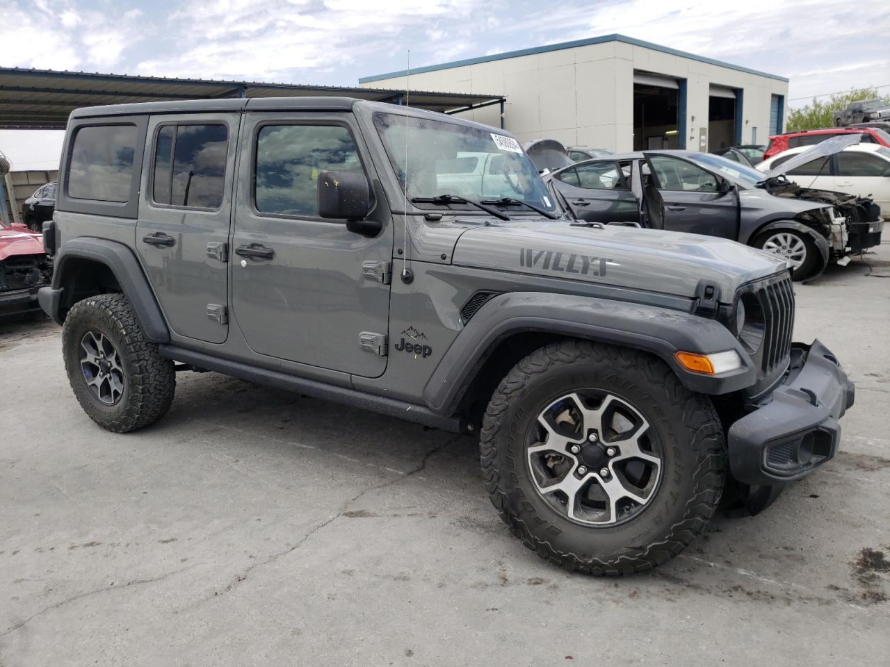 1C4HJXDM2MW596382 2021 Jeep Wrangler Unlimited Sport