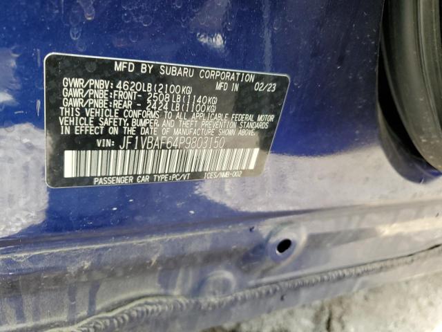 2023 SUBARU WRX PREMIU - JF1VBAF64P9803150