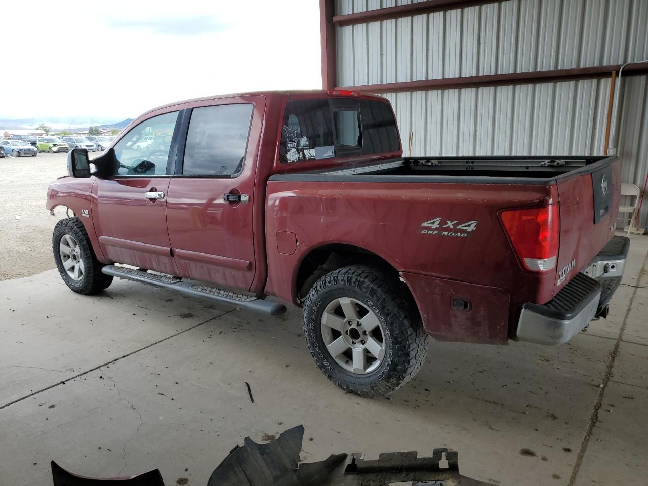 1N6AA07B74N525040 2004 Nissan Titan Xe