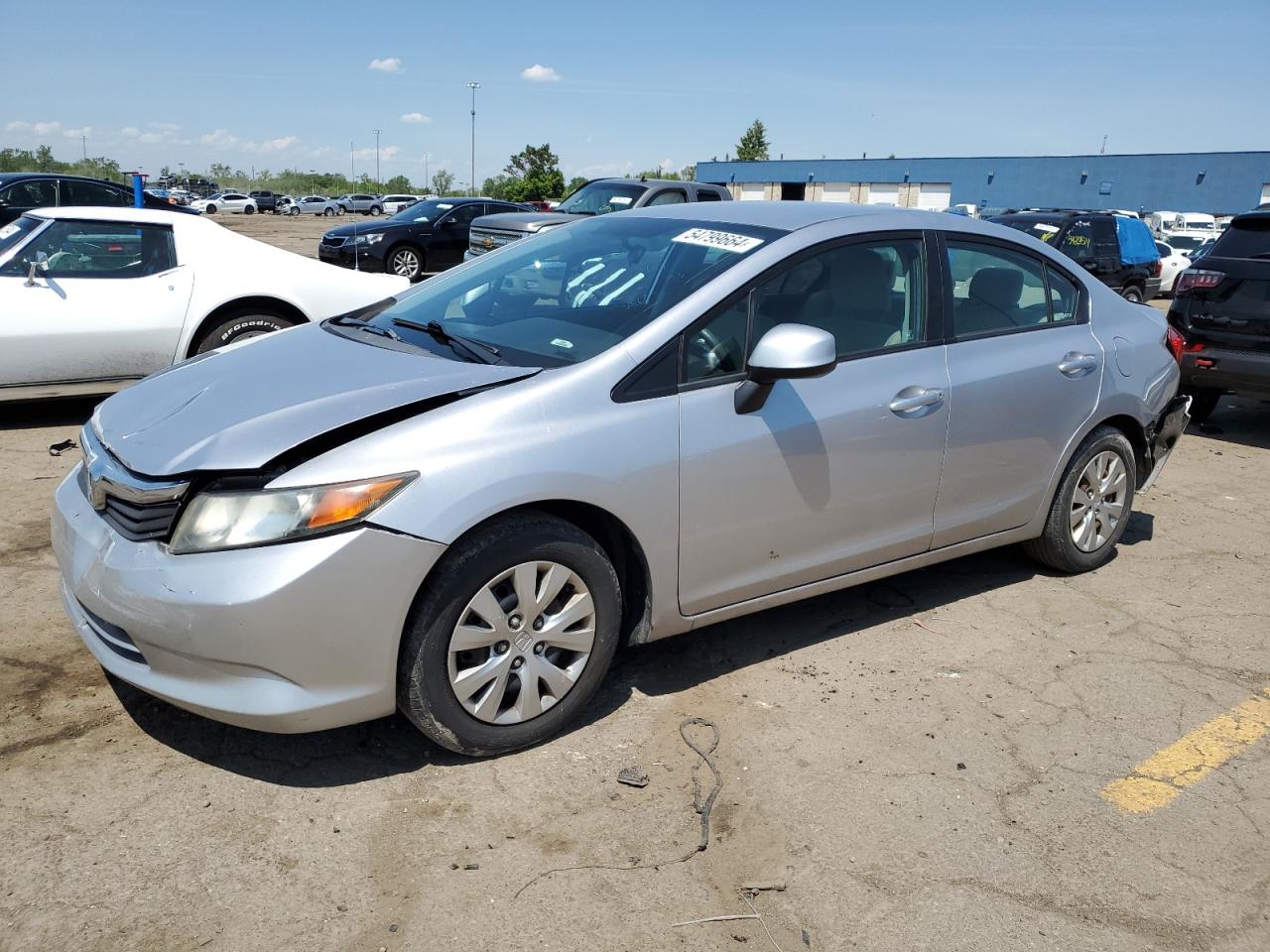 19XFB2F55CE009596 2012 Honda Civic Lx