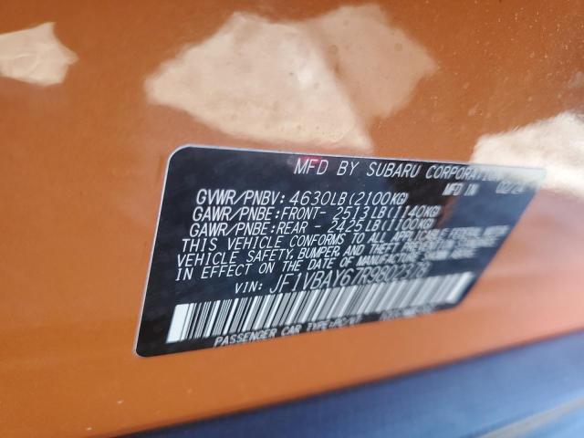2024 SUBARU WRX TR JF1VBAY67R9802378