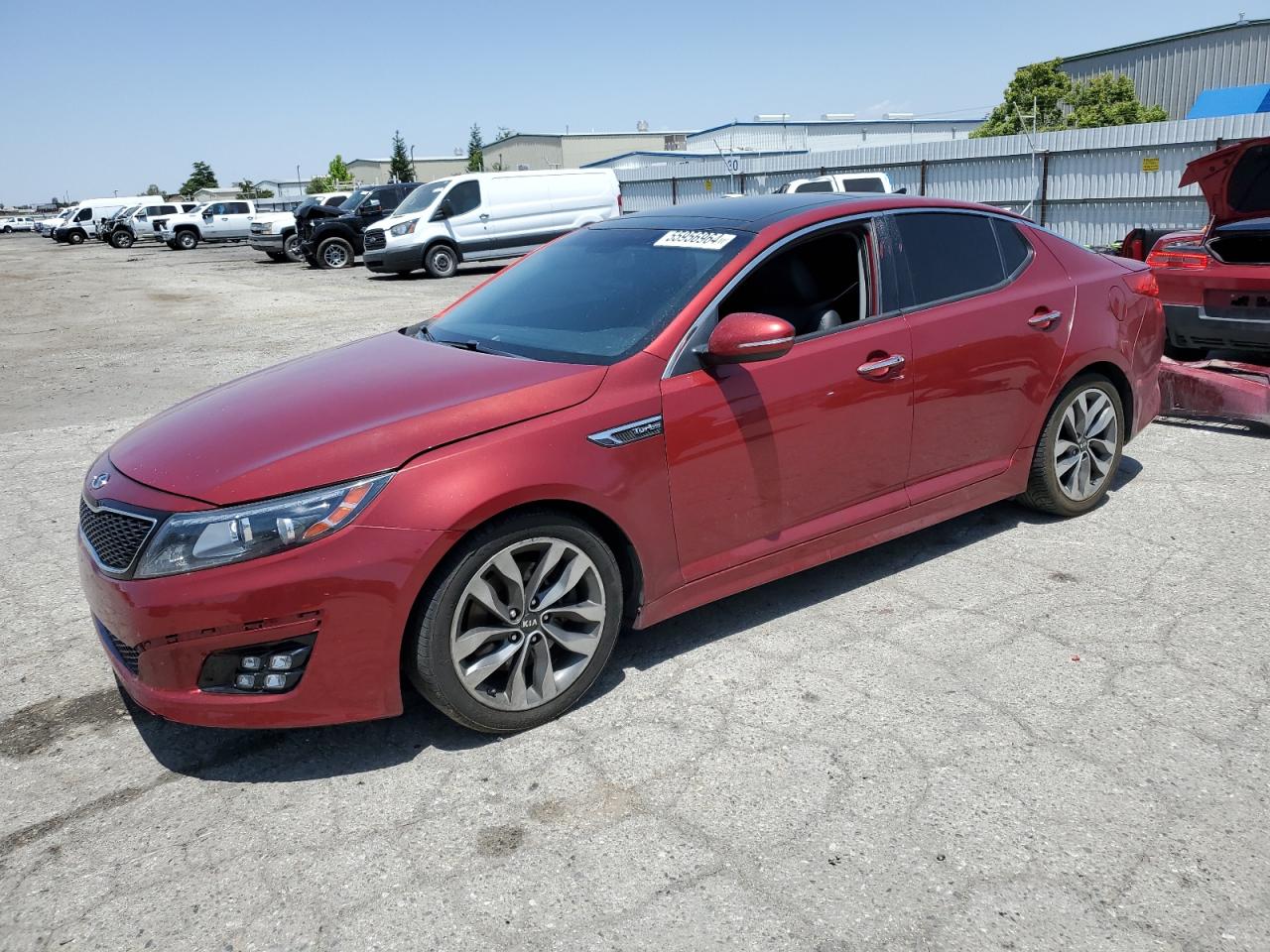 5XXGR4A60FG504229 2015 Kia Optima Sx