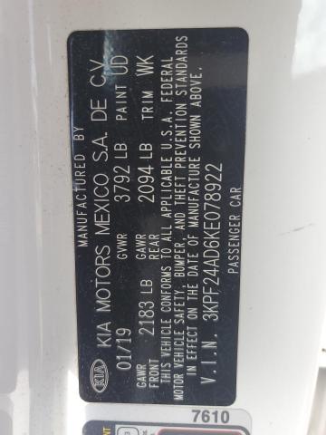2019 KIA FORTE FE - 3KPF24AD6KE078922