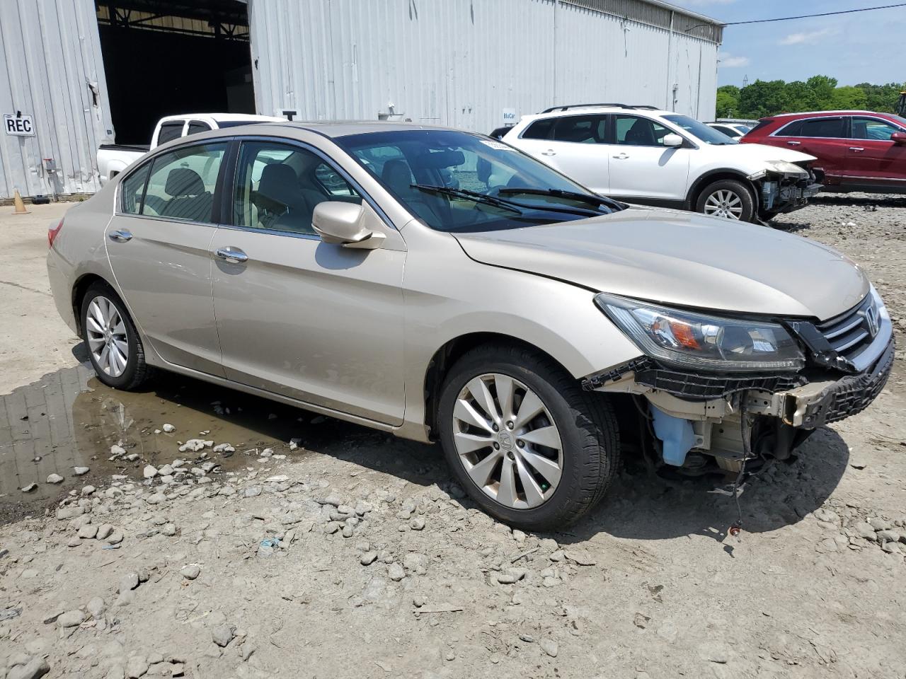 1HGCR2F87DA110086 2013 Honda Accord Exl