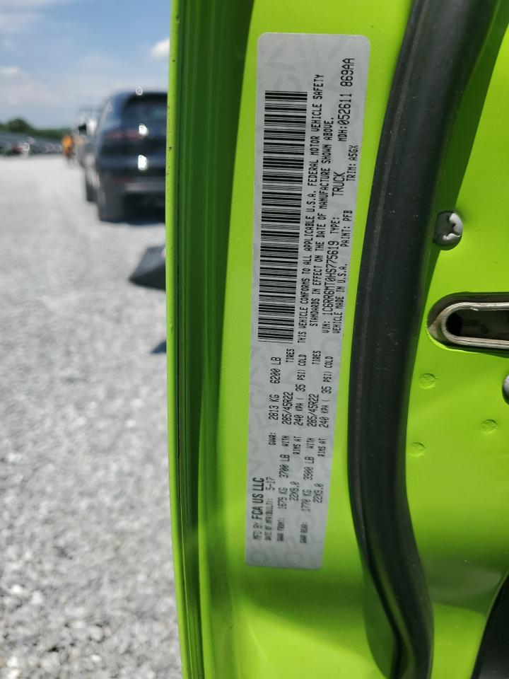 1C6RR6MT0HS775619 2017 Ram 1500 Sport