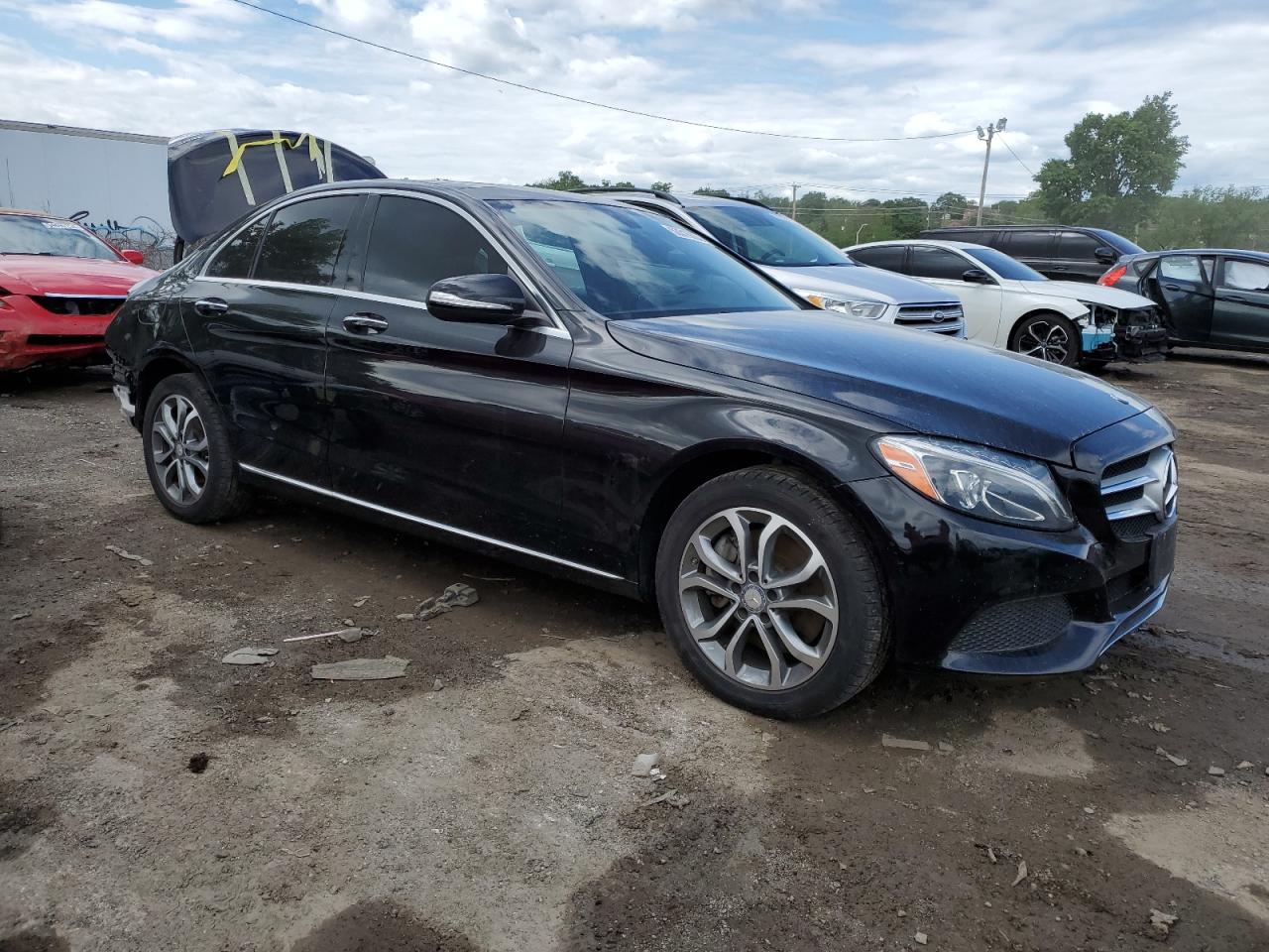 55SWF4KB3FU022291 2015 Mercedes-Benz C 300 4Matic