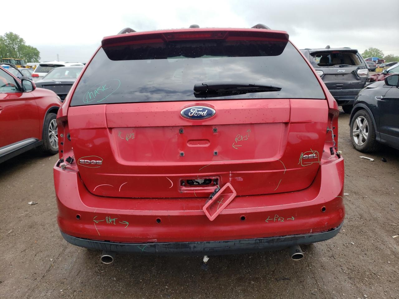 2FMDK3JC7ABA03737 2010 Ford Edge Sel