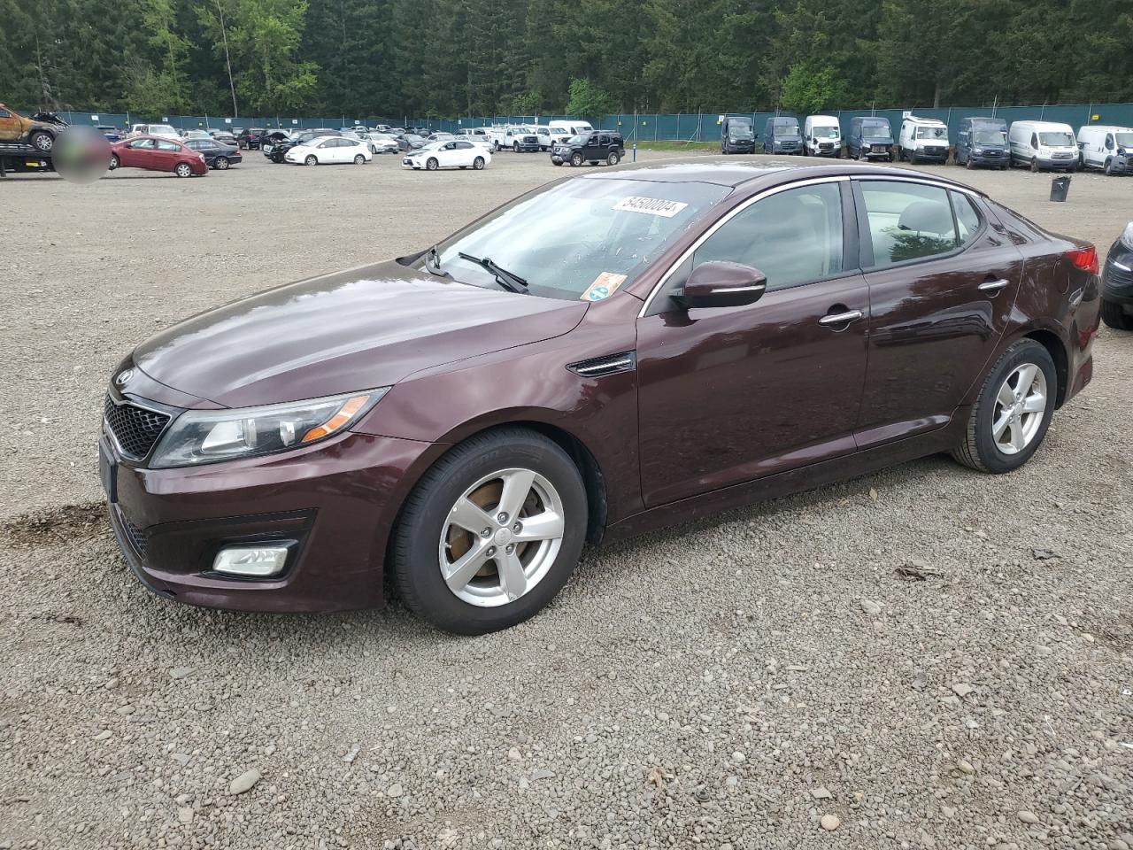 2015 Kia Optima Lx vin: 5XXGM4A76FG482339