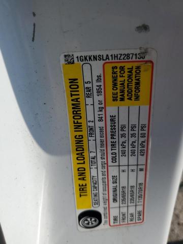 2017 GMC Acadia Sle VIN: 1GKKNSLA1HZ287130 Lot: 53326914