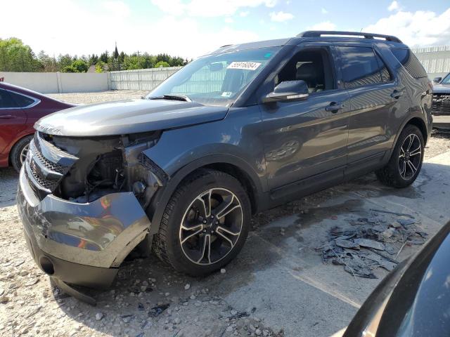 2015 Ford Explorer Sport VIN: 1FM5K8GT4FGA76394 Lot: 55916084