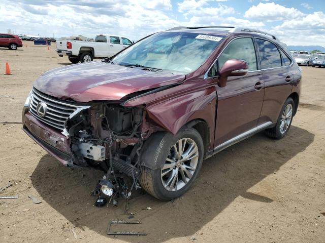 2013 Lexus Rx 350 Base VIN: 2T2BK1BA9DC166829 Lot: 54898764