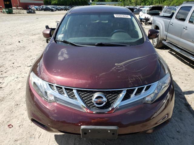 2014 Nissan Murano S VIN: JN8AZ1MW1EW522949 Lot: 55925654