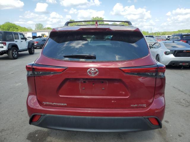 2022 Toyota Highlander Xle VIN: 5TDGZRBH5NS571760 Lot: 55956614