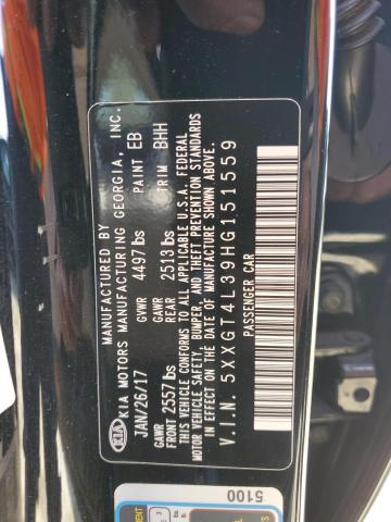 2017 Kia Optima Lx VIN: 5XXGT4L39HG151559 Lot: 55528474