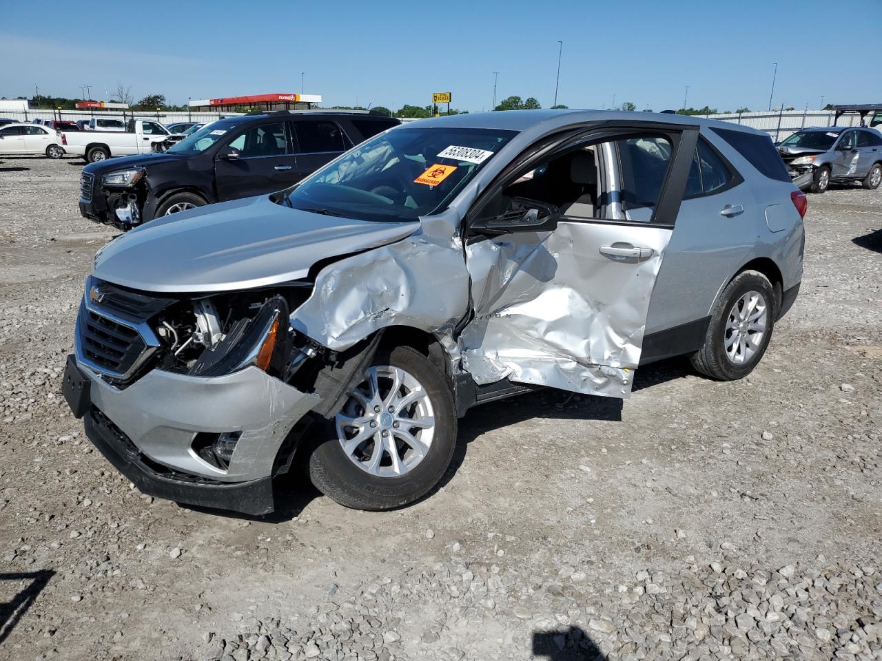 2020 Chevrolet Equinox Ls vin: 3GNAXHEV1LS604065