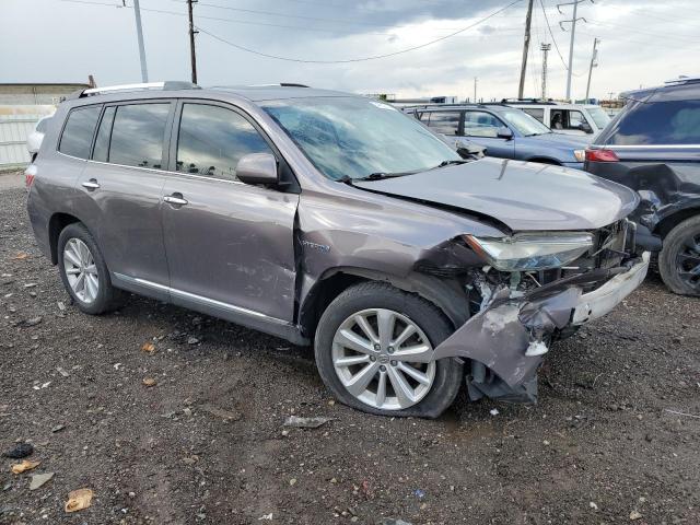 2013 Toyota Highlander Hybrid Limited VIN: JTEDC3EH7D2018607 Lot: 54832714